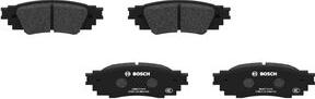 BOSCH 0 986 T11 313 - Bremžu uzliku kompl., Disku bremzes www.autospares.lv