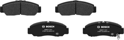 BOSCH 0 986 T11 321 - Bremžu uzliku kompl., Disku bremzes www.autospares.lv