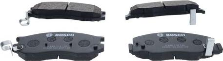 BOSCH 0 986 T18 130 - Brake Pad Set, disc brake www.autospares.lv