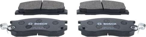 BOSCH 0 986 T18 131 - Brake Pad Set, disc brake www.autospares.lv