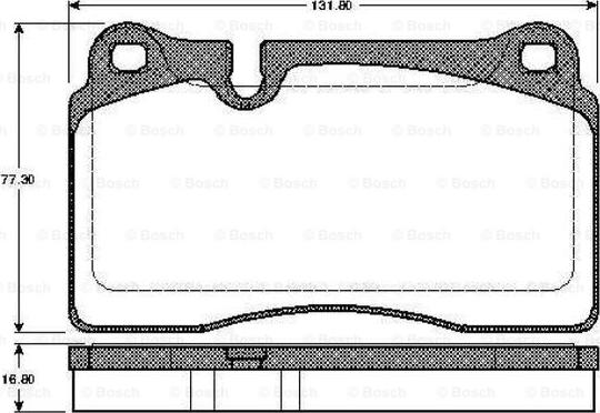 ATE 604833 - Bremžu uzliku kompl., Disku bremzes www.autospares.lv