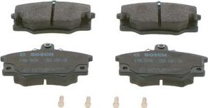 BOSCH 0 986 TB2 006 - Тормозные колодки, дисковые, комплект www.autospares.lv