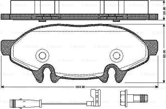 HELLA T1382 - Bremžu uzliku kompl., Disku bremzes www.autospares.lv