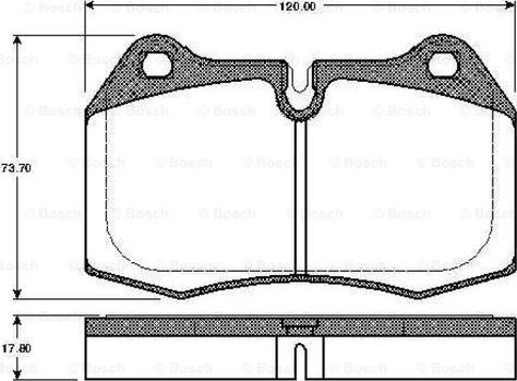 BENDIX 571852 - Тормозные колодки, дисковые, комплект www.autospares.lv