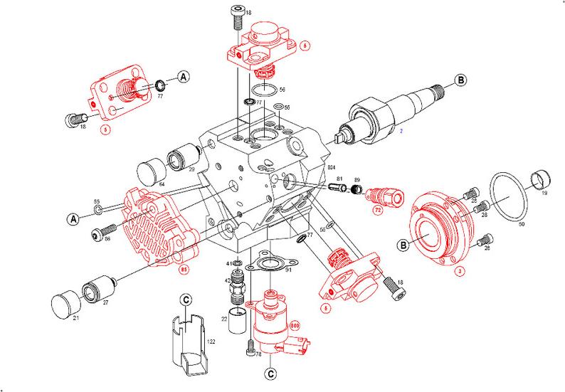 BOSCH 0 445 010 206 - Augstspiediena sūknis www.autospares.lv