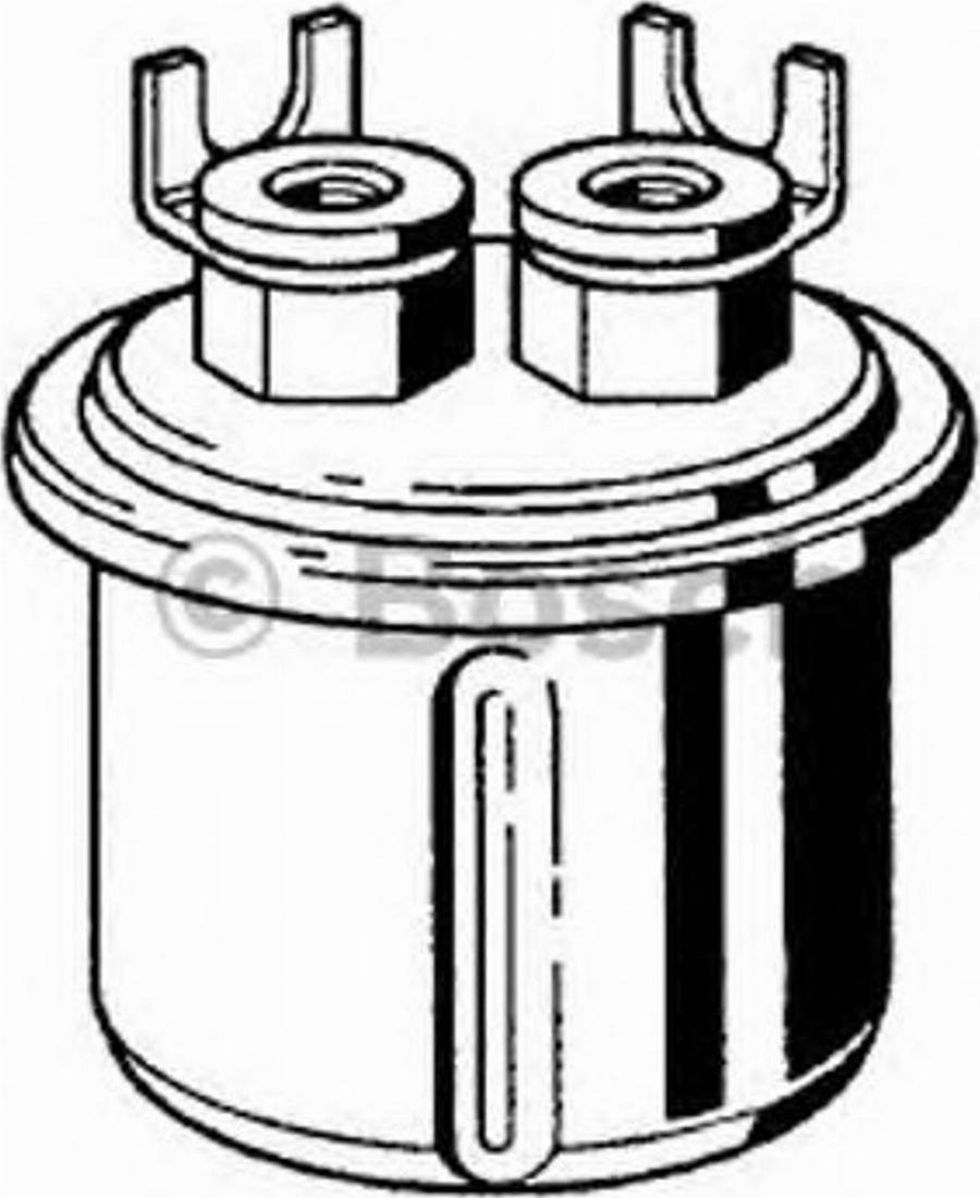 BOSCH 0450905943 - Degvielas filtrs www.autospares.lv