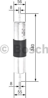 BOSCH 0 450 905 942 - Degvielas filtrs autospares.lv