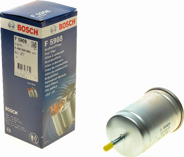 BOSCH 0 450 905 908 - Топливный фильтр www.autospares.lv