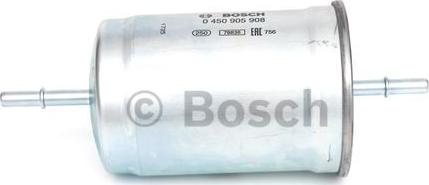 BOSCH 0 450 905 908 - Degvielas filtrs autospares.lv