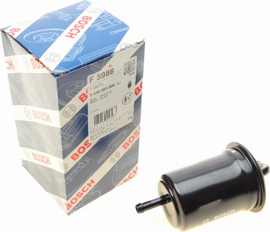 BOSCH 0 450 905 986 - Degvielas filtrs www.autospares.lv