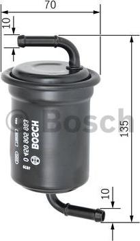 BOSCH 0 450 905 983 - Топливный фильтр www.autospares.lv