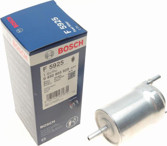 BOSCH 0 450 905 925 - Degvielas filtrs www.autospares.lv