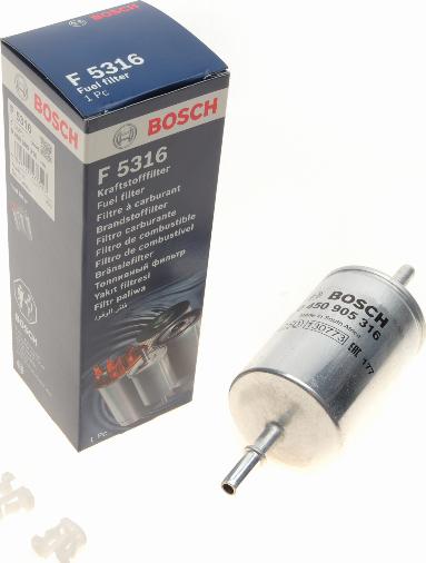 BOSCH 0 450 905 316 - Топливный фильтр www.autospares.lv