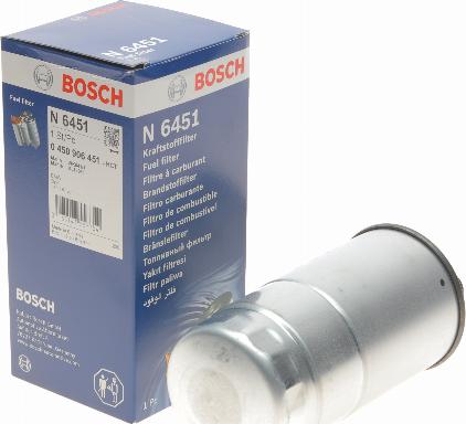 BOSCH 0 450 906 451 - Degvielas filtrs www.autospares.lv