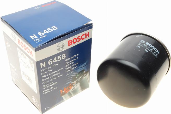 BOSCH 0 450 906 458 - Degvielas filtrs www.autospares.lv