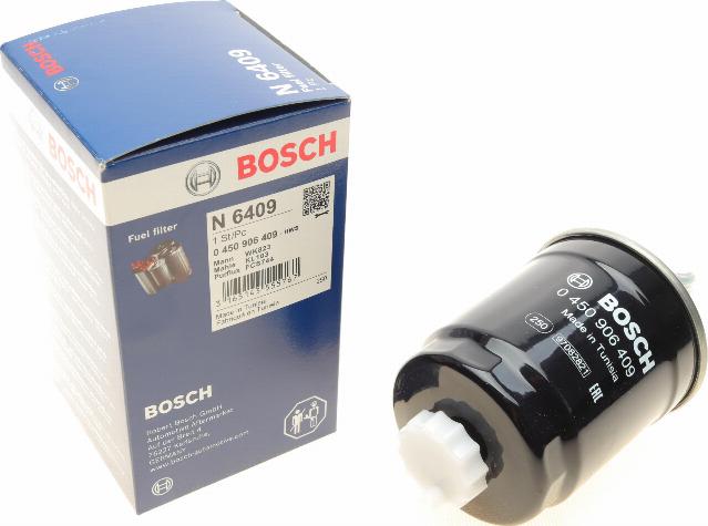 BOSCH 0 450 906 409 - Топливный фильтр www.autospares.lv