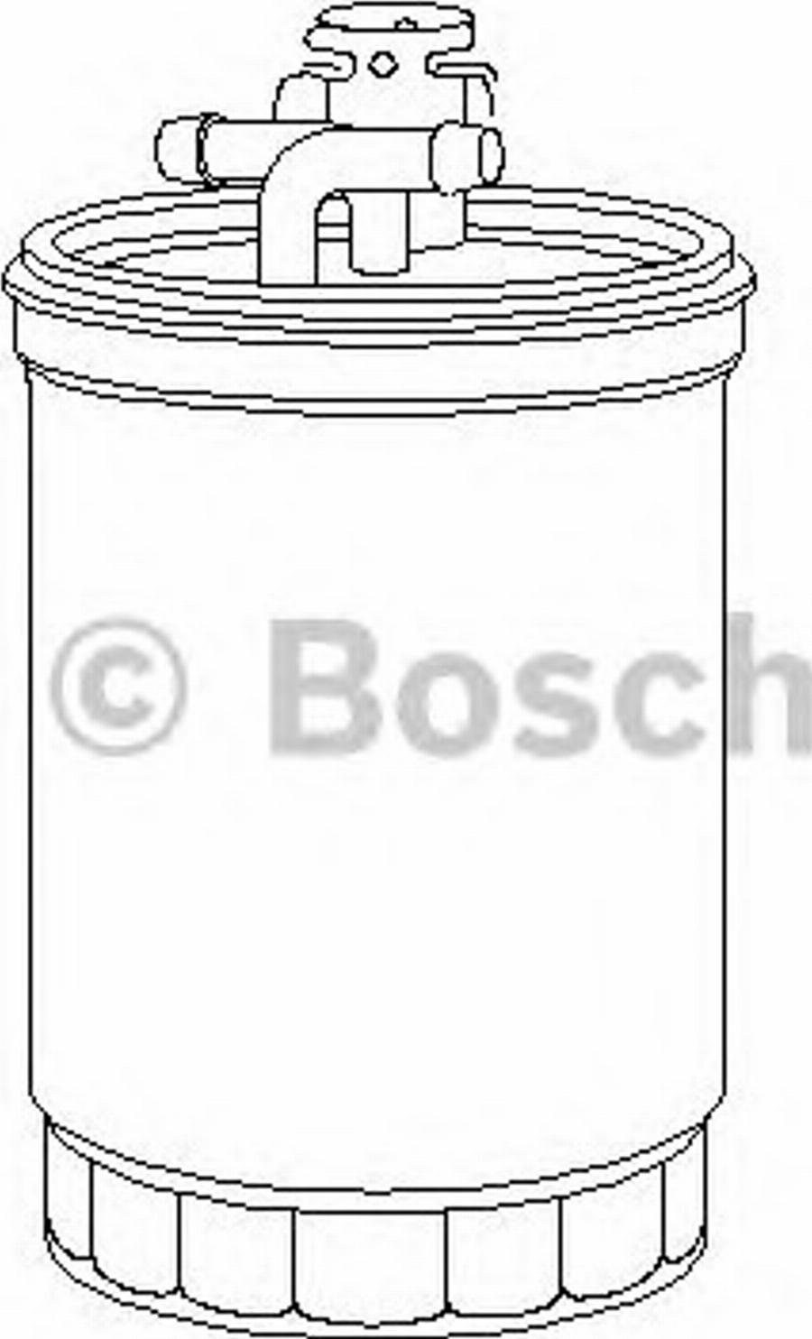 BOSCH 0450906416 - Degvielas filtrs www.autospares.lv