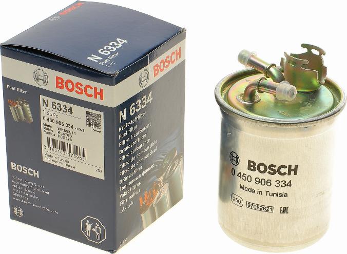 BOSCH 0 450 906 334 - Degvielas filtrs www.autospares.lv