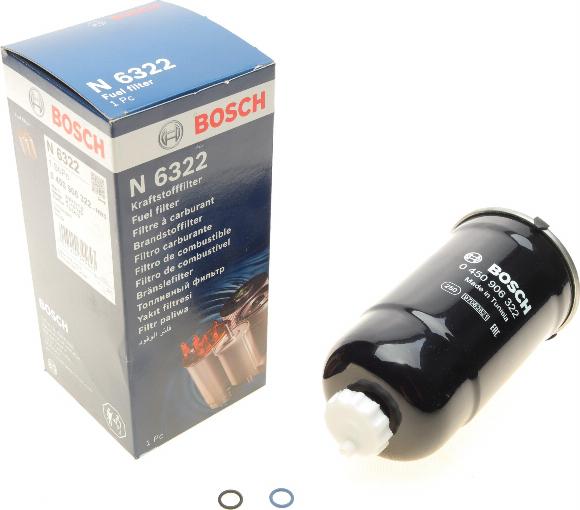 BOSCH 0 450 906 322 - Fuel filter www.autospares.lv