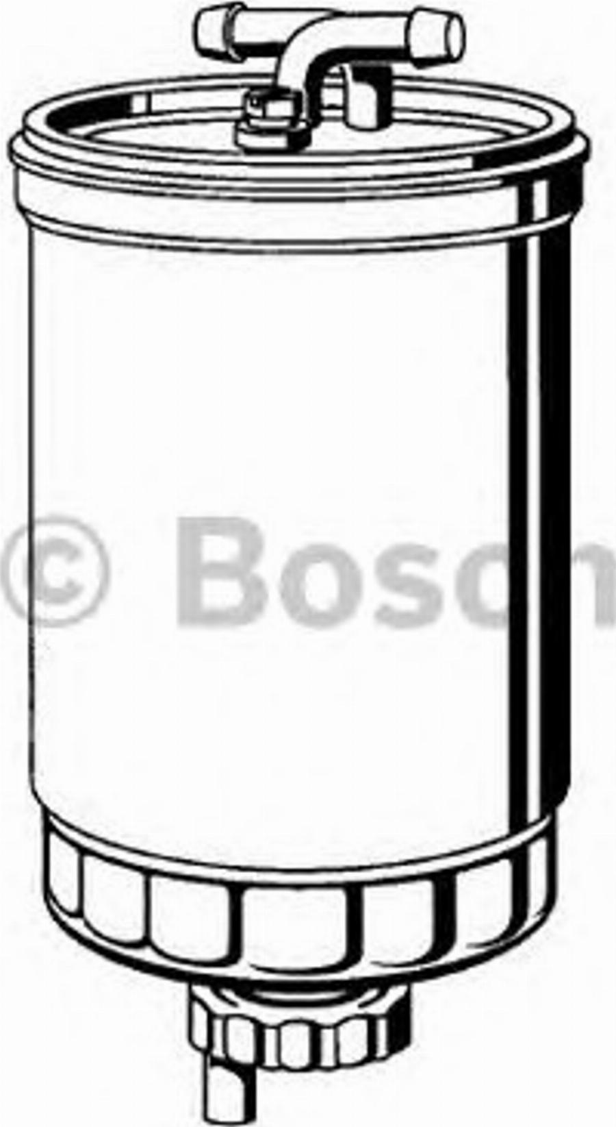 BOSCH 0450906291 - Fuel filter www.autospares.lv