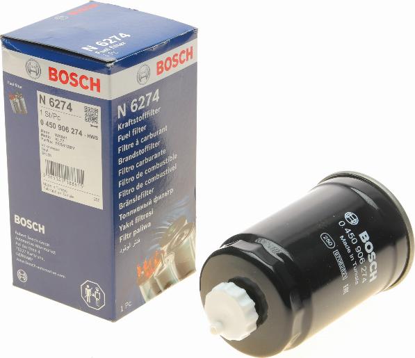 BOSCH 0 450 906 274 - Топливный фильтр www.autospares.lv