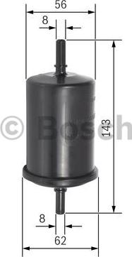 BOSCH 0 450 902 161 - Degvielas filtrs www.autospares.lv