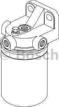 BOSCH 0 450 132 002 - Degvielas filtrs www.autospares.lv