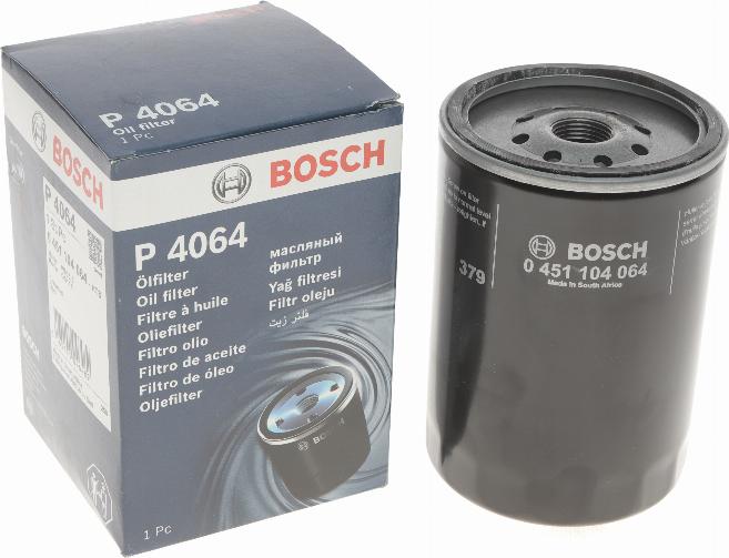 BOSCH 0 451 104 064 - Масляный фильтр www.autospares.lv