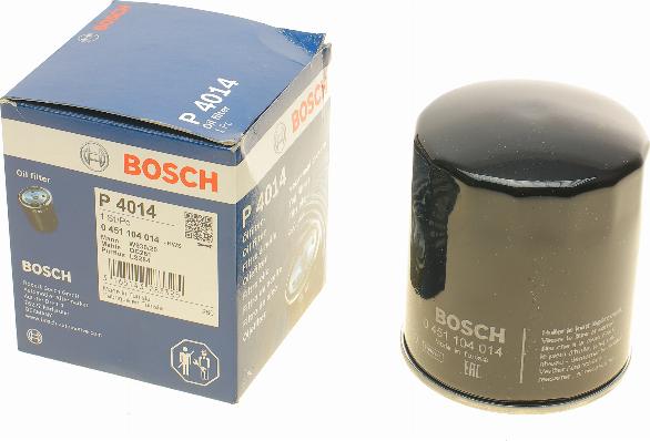 BOSCH 0 451 104 014 - Eļļas filtrs autospares.lv