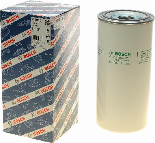 BOSCH 0 451 104 013 - Eļļas filtrs www.autospares.lv