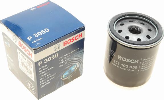 BOSCH 0 451 103 050 - Eļļas filtrs autospares.lv