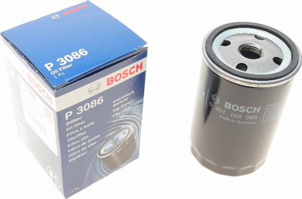 BOSCH 0 451 103 086 - Oil Filter www.autospares.lv