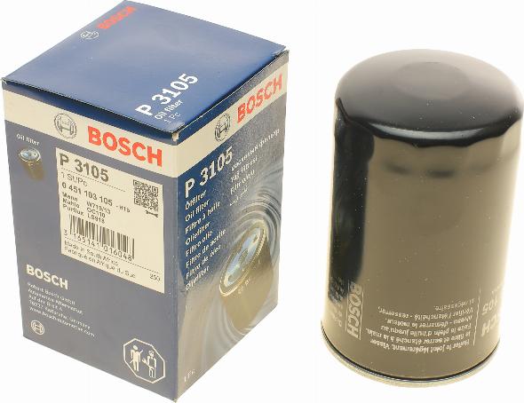 BOSCH 0 451 103 105 - Eļļas filtrs autospares.lv