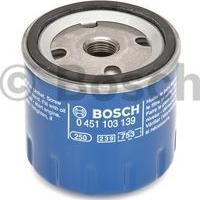 BOSCH 0 451 103 139 - Eļļas filtrs autospares.lv