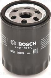 BOSCH 0 451 103 170 - Oil Filter www.autospares.lv