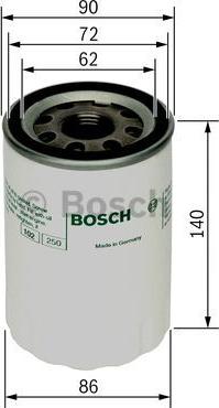 BOSCH 0 451 103 347 - Eļļas filtrs www.autospares.lv