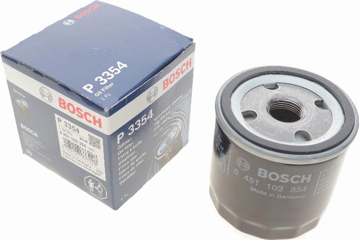 BOSCH 0 451 103 354 - Eļļas filtrs www.autospares.lv