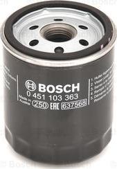 BOSCH 0 451 103 363 - Масляный фильтр www.autospares.lv