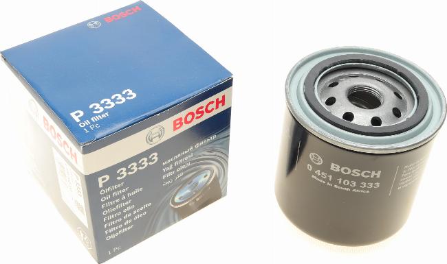 BOSCH 0 451 103 333 - Eļļas filtrs www.autospares.lv