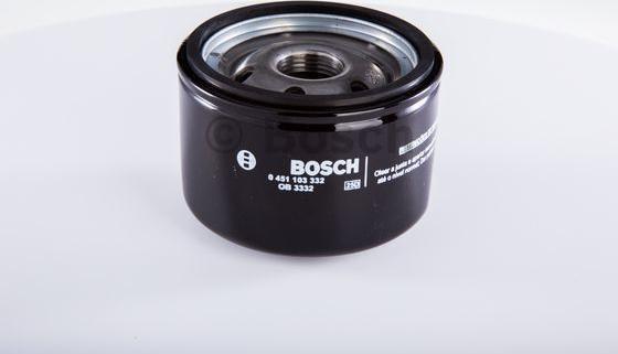 BOSCH 0 451 103 332 - Eļļas filtrs autospares.lv