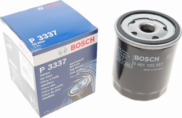 BOSCH 0 451 103 337 - Eļļas filtrs www.autospares.lv