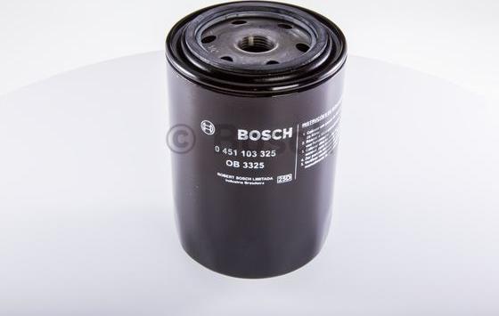 BOSCH 0 451 103 325 - Oil Filter www.autospares.lv