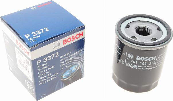 BOSCH 0 451 103 372 - Масляный фильтр www.autospares.lv