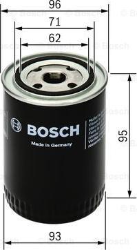 BOSCH 0 451 203 154 - Масляный фильтр www.autospares.lv