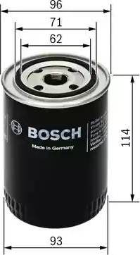 BOSCH 0 451 203 108 - Eļļas filtrs www.autospares.lv