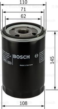 BOSCH 0 451 203 201 - Масляный фильтр www.autospares.lv