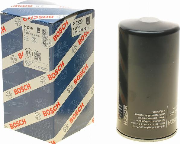 BOSCH 0 451 203 220 - Oil Filter www.autospares.lv