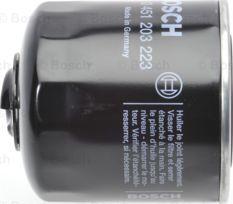 BOSCH 0 451 203 223 - Oil Filter www.autospares.lv