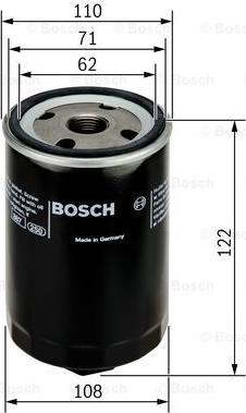 BOSCH 0 451 203 223 - Oil Filter www.autospares.lv