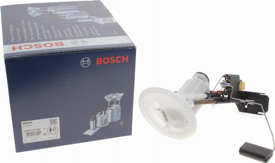 BOSCH 0 580 314 549 - Devējs, Degvielas līmenis www.autospares.lv